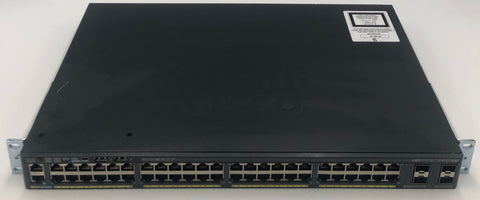 Cisco Catalyst 2960 48-Port Managed Network Switch- WS-C2960X-48TS-L