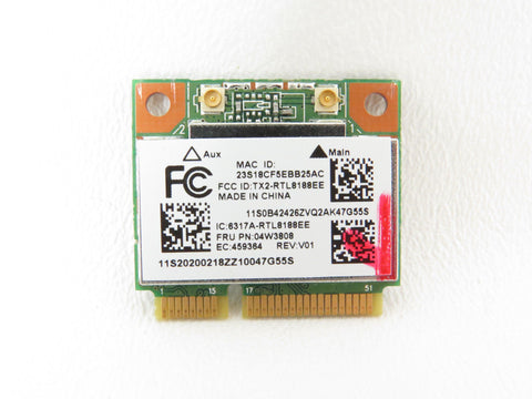 Lenovo E545 Wireless WiFi Card RTL8188EE - 04W3808