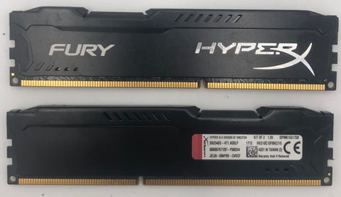 HyperX Fury HX318C10FBK2/16 16GB Desktop RAM Memory