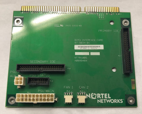 Nortel Networks BCM 400 Interface Card- NT7B1-0