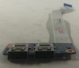 HP Pavilion TouchSmart 15 Notebook LS-A993P Dual USB Port Board- 455MKK32L01