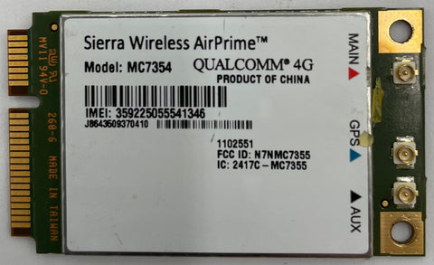 Sierra Wireless AirPrime MC7354 4G LTE Wireless Cellular Modem