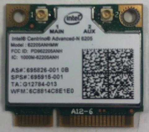 HP Pavilion DV9000 Laptop 62205ANHMW Mini PCI-E WiFi Card- 695915-001