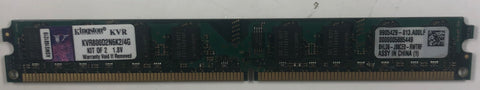 Kingston KVR800D2N6K2/4G 2GB DDR2 Low Profile Desktop RAM Memory