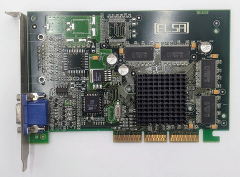 ELSA ERAZOR III-A32 NVIDIA RIVA TNT2 32MB AGP Graphics Card