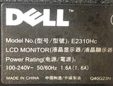 Dell E2310Hc 23" Widescreen LCD Monitor