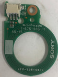 Sony DE845 Home Audio/Video Receiver AN-15 Port Board- 1-676-936-11