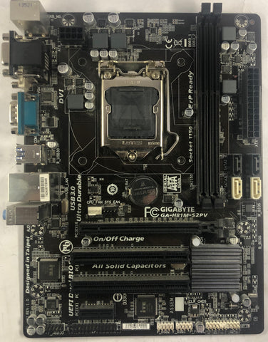 Gigabyte GA-H81M-S2PV Desktop Motherboard