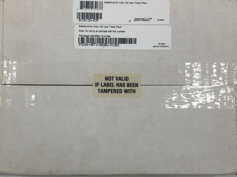 Secure Computing Citrix SafeWord 50 Token Pack- 37-0938093-A