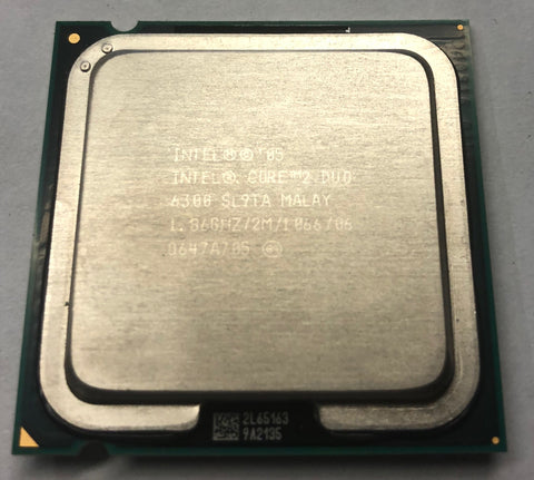 Intel Core 2 Duo E6300 Desktop CPU Processor- SL9TA