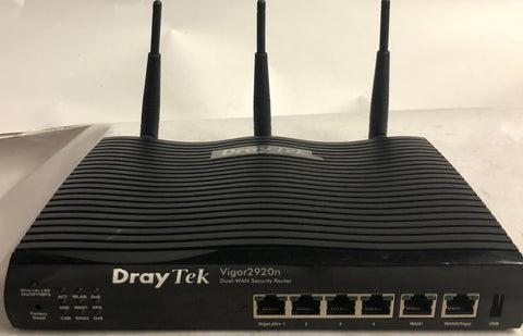 DrayTek Dual-WAN Network Security Router- Vigor2920n