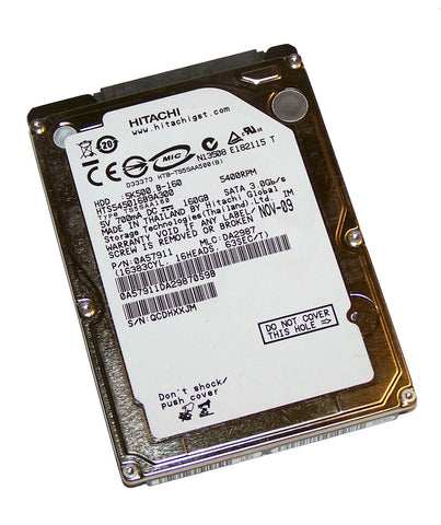 Hitachi 160GB Laptop Hard Drive- HTS545016B9A300