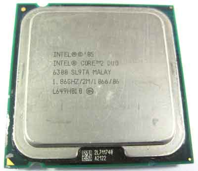 Intel Core 2 Duo E6300 Desktop CPU Processor- SL9TA