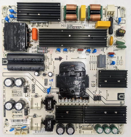 Vizio D65X-G4 4K LED TV PW.176W2.671 Power Supply Board- HV650QUB-N90