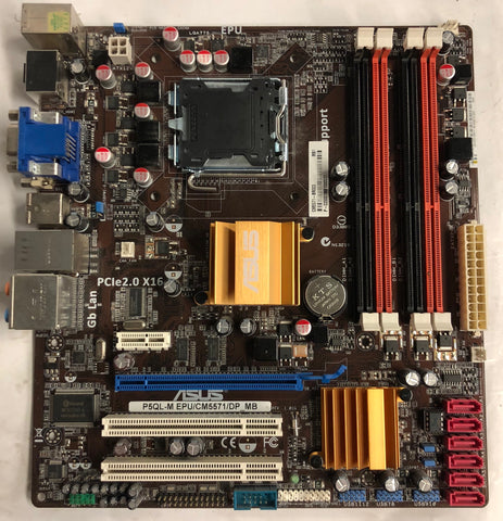 Asus Essentio CM5571-BR003 Desktop Motherboard- P5QL -M EPU/CM5571 DP_MB