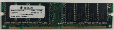 Infineon HYS64V8300GU-8-C 64MB Desktop RAM Memory