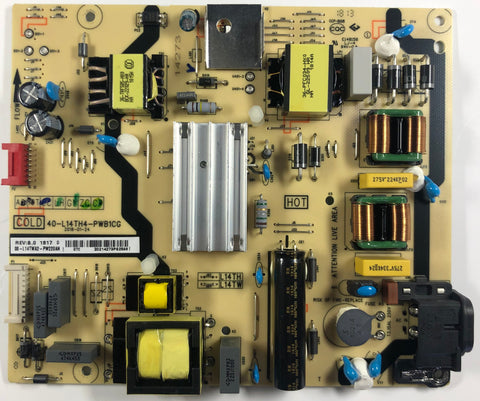 TCL 55S401 4K LED TV 40-L14TH4-PWB1CG Power Supply Board- 08-L14TWA2-PW220AN