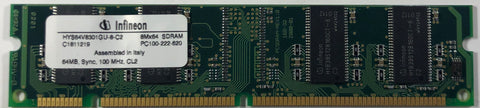 Infineon HYS64V8301GU-8-C2 64MB Desktop RAM Memory