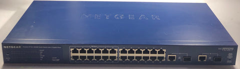 Netgear ProSafe 24+2 Smart Switch with PoE- FS726TP