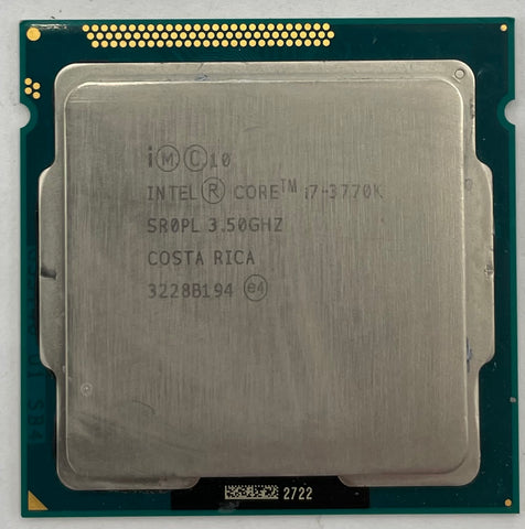 Intel Core i7-3770K Desktop CPU Processor- SR0PL