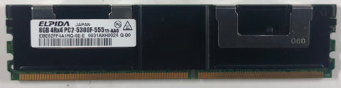 Elpida EBE82FF4A1RQ-6E-E 8GB DDR2 Server RAM Memory