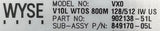 Wyse VX0 Thin Client- 128MB Flash Memory, 512MB RAM, Via C7 Eden CPU- 902138-51L