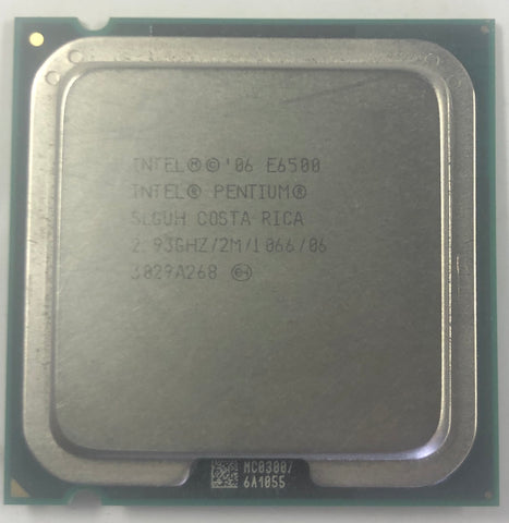 Intel Pentium E6500 Desktop CPU Processor- SLGUH