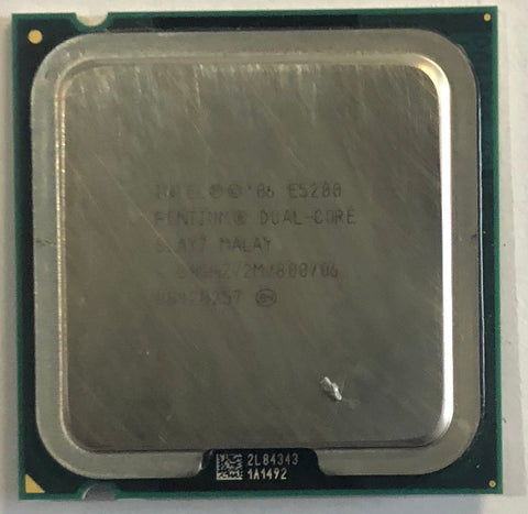 Intel Pentium E5200 Desktop CPU Processor- SLAY7