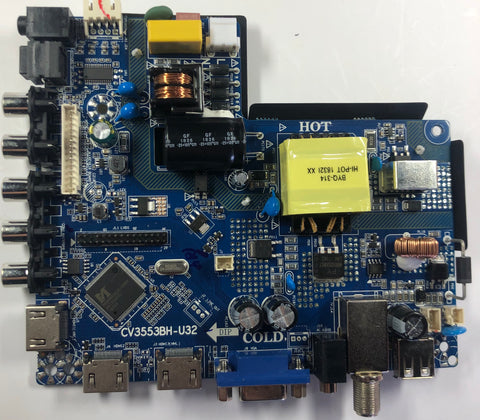 Element ELEFW328C LED TV CV3553BH-U32 Main Board- 7.T3553BHU3211.2X6