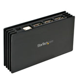 StarTech.com 7 Port Compact Black USB 2.0 Hub- ST7202USB