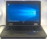 HP ProBook 6460b Laptop- 320GB HDD, 4GB RAM, Intel i3-2310M CPU, Windows 10 Pro