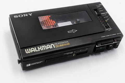 Sony Walkman Professional Cassette Recorder WM D6C With Case