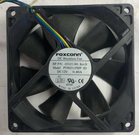 HP Compaq 8000 Elite SFF PV902512PSPF Cooling Fan- 435452-001