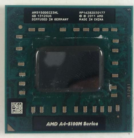 AMD A4-Series A4-5150M Laptop CPU Processor- AM5150DEC23HL
