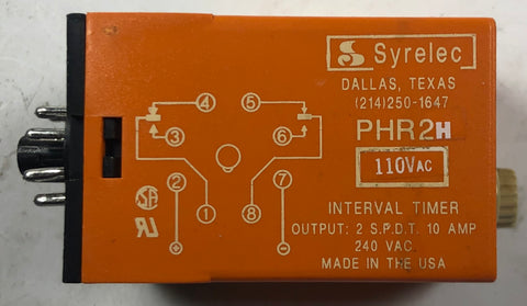 Syrelec PHR2 H Interval Timer