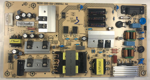 Vizio D55X-G1 4K LED TV 715G8967-P01-005-003M Power Supply Board- PLTVIW461XAB1