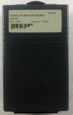 Control Techniques Unidrive UD73 Application Module with Profibus-DP- STDO40
