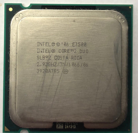 Intel Core 2 Duo E7500 Desktop CPU Processor- SLB9Z
