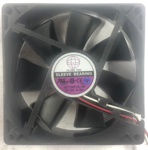 Globe Fan S07138812L-3M Sleeve Bearing Desktop Cooling Fan