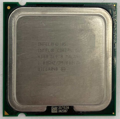 Intel Core 2 Duo E4300 Desktop CPU Processor- SL9TB