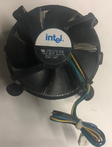 Intel Desktop F09A-12B1S1 CPU Heatsink & Fan Assembly- D34017-001