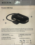 Belkin F5U045P 4-Port Pocket USB Hub