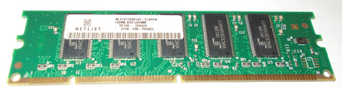 Netlist SDRAM 128mb PC-100 ECC 100mhz RAM Memory- NL31672S08163-C10HPA