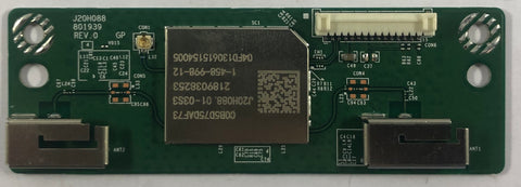 Sony XBR-65X800G 4K LED TV J20H088 WiFi & Bluetooth Module- 1-458-998-12