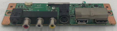 Samsung LN46A550P3FXZA LCD TV A07351 Side AV Input Board- BN41-00824C