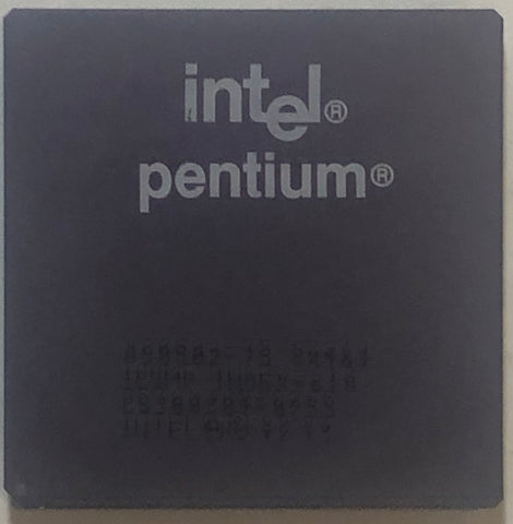 Intel Pentium 75 MHz Desktop CPU Processor- SX969