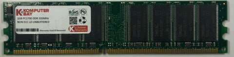 Komputer Bay 1GB DDR Desktop RAM Memory
