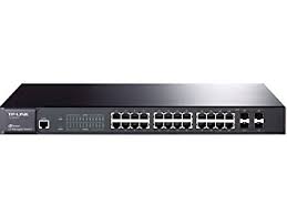 TP-Link JetStream 24-Port Gigabit L2 Managed Switch with 4-SFP Slots