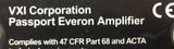 VXI Corporation Passport Everon Amplifier