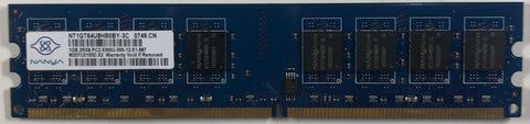 Nanya NT1GT64U8HB0BY-3C 1GB DDR2 Desktop RAM Memory